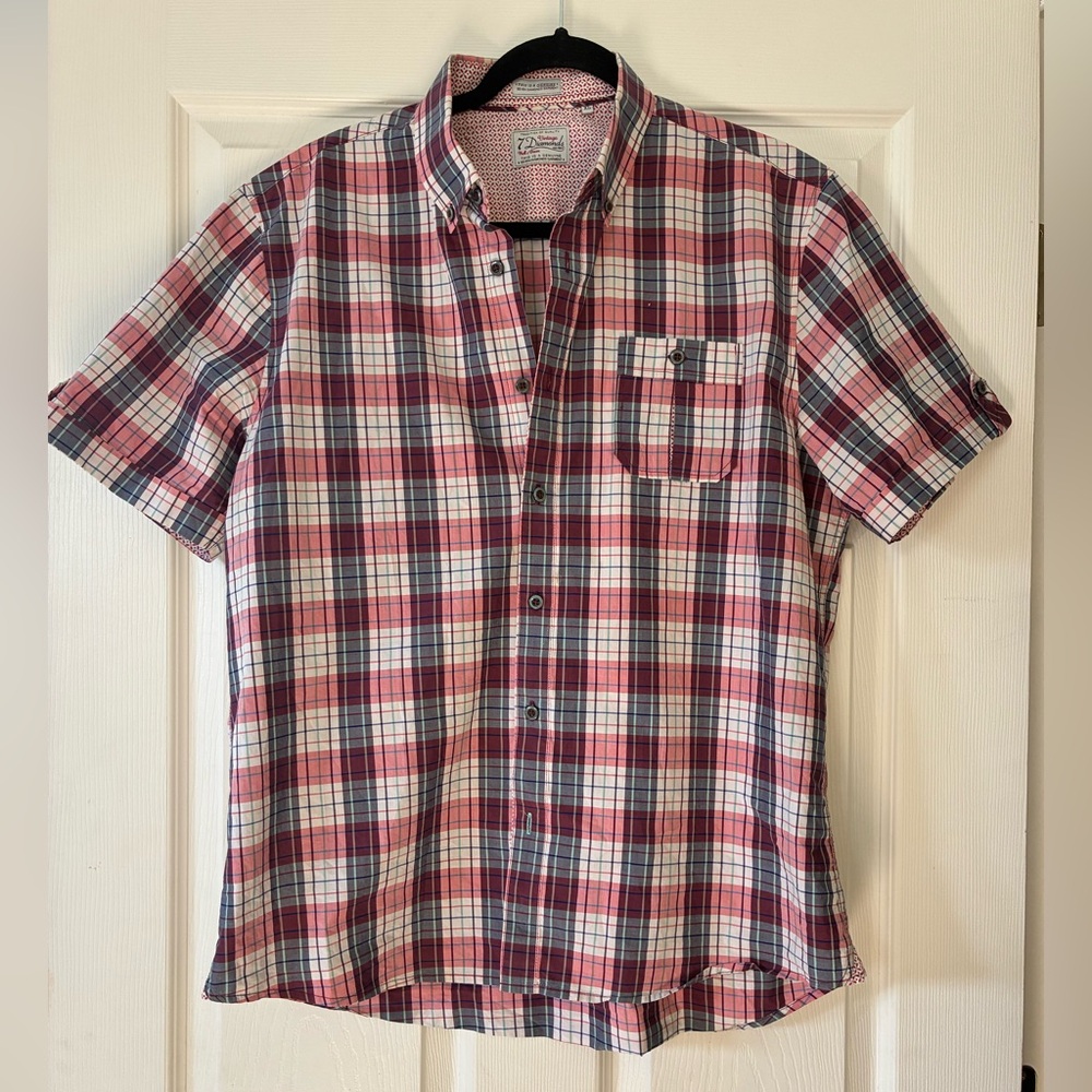 Vintage Men’s 7 Diamonds Button Down Shirt